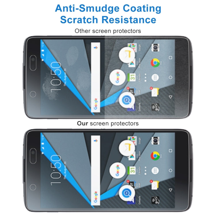 2 PCS 0.26mm 9H 2.5D Tempered Glass Film for Blackberry DTEK50