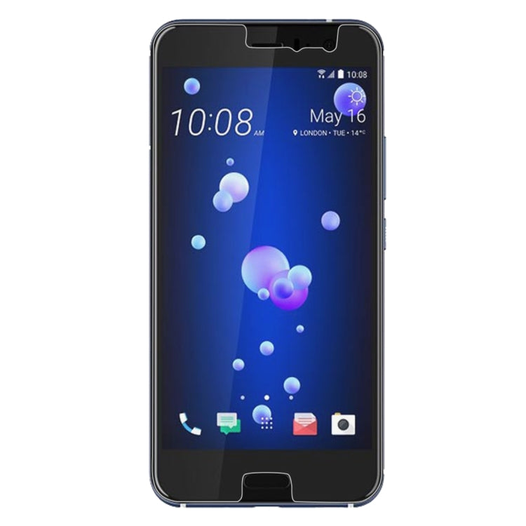 100 PCS 0.26mm 9H 2.5D Tempered Glass Film for HTC U11