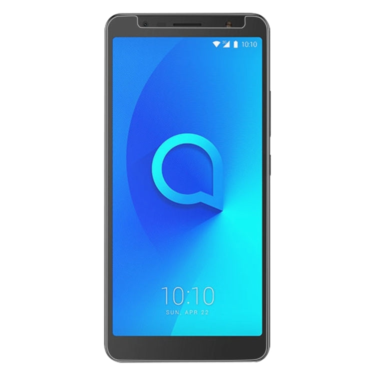 100 PCS 0.26mm 9H 2.5D Tempered Glass Film for Alcatel 3C