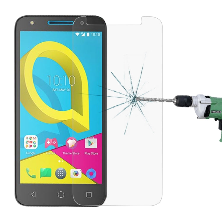 0.26mm 9H 2.5D Tempered Glass Film for Alcatel U5