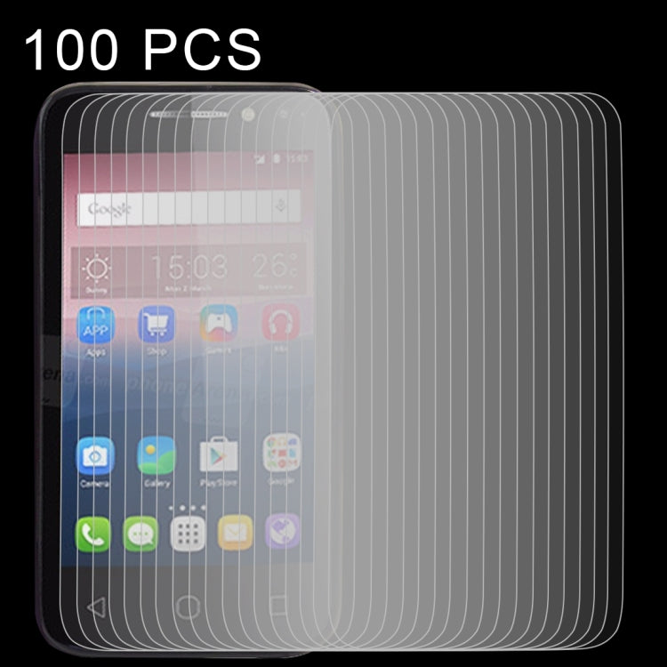 100 PCS0.26mm 9H 2.5D Tempered Glass Film for Alcatel Pixi 4 4.0 inch