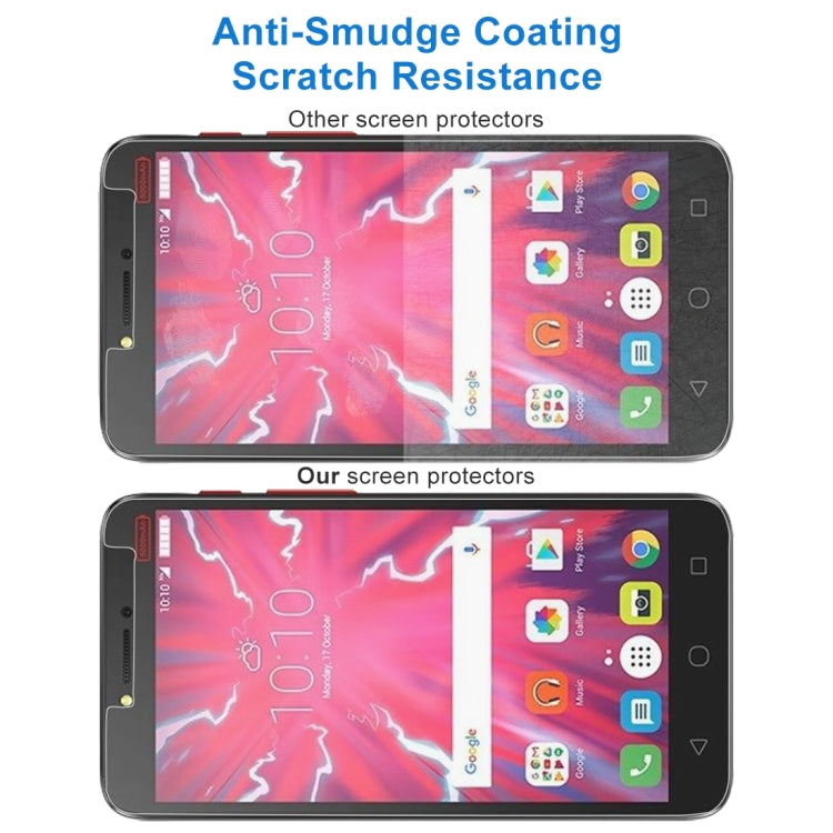 10 PCS0.26mm 9H 2.5D Tempered Glass Film for Alcatel Pixi 4 5.5 inch