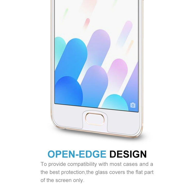 100 PCS 0.26mm 9H 2.5D Tempered Glass Film for Meizu Meilan E2