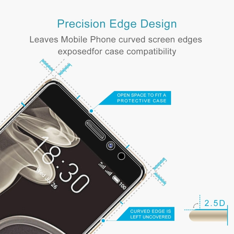 0.26mm 9H 2.5D Tempered Glass Film for Meizu PRO 7 Plus