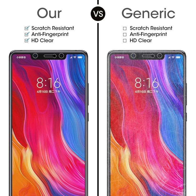 2 PCS 0.26mm 9H 2.5D Tempered Glass Film for Xiaomi Mi 8 SE