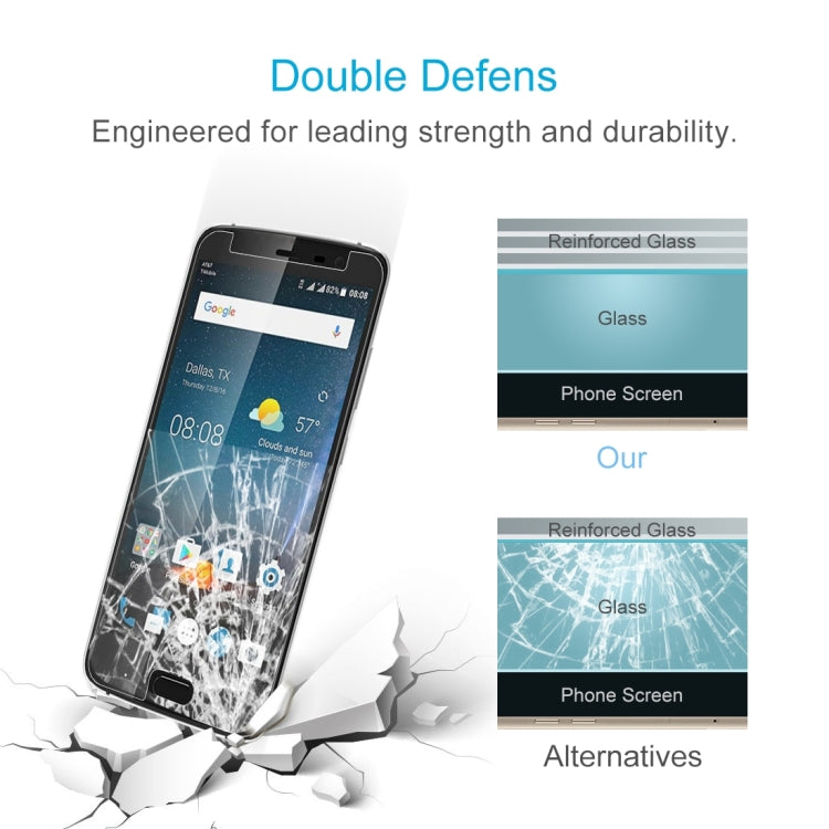 0.26mm 9H 2.5D Tempered Glass Film for ZTE Blade V8 Pro