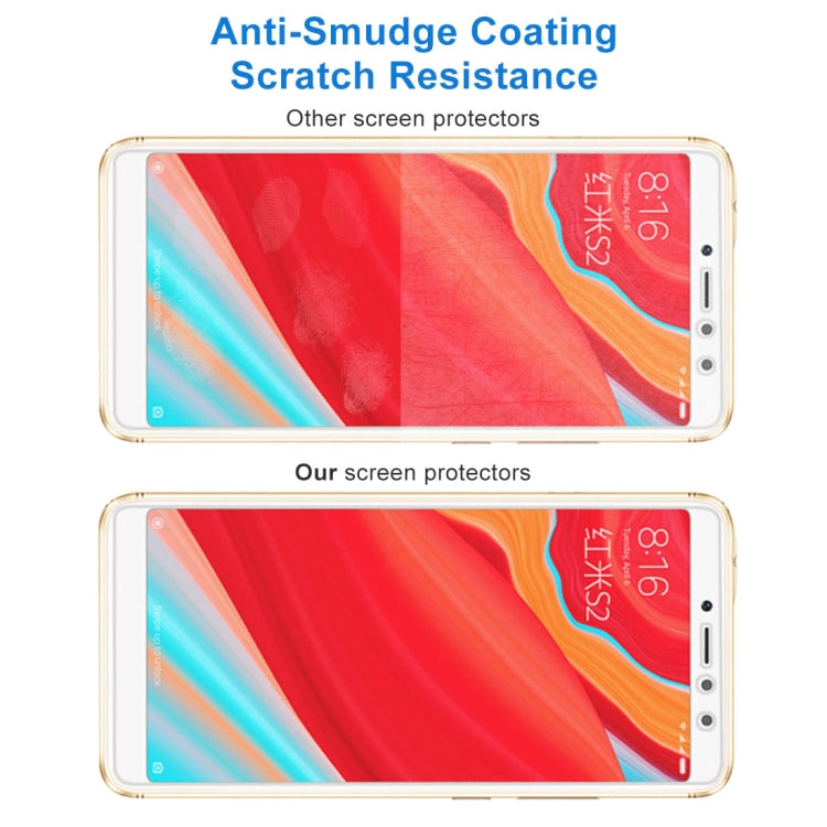 0.26mm 9H Surface Hardness 2.5D Full Screen Tempered Glass Film for Xiaomi Redmi S2