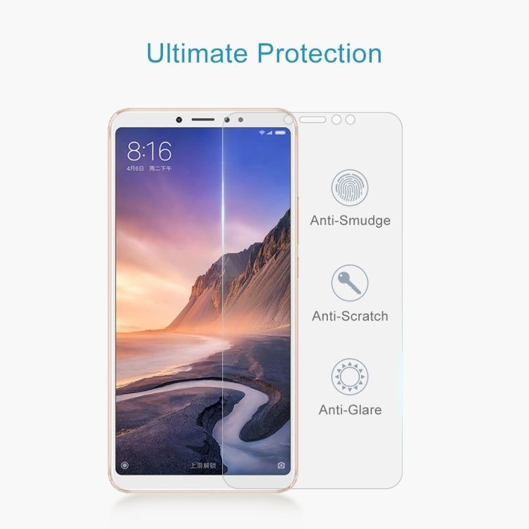100PCS 9H 2.5D Tempered Glass Film for Xiaomi Mi Max 3