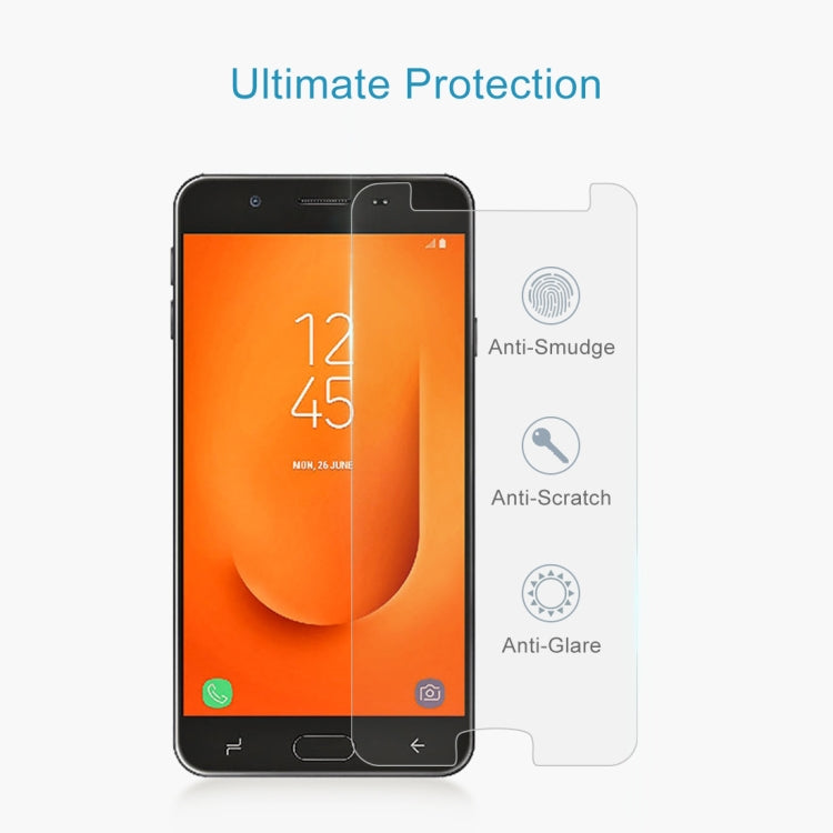 100PCS 9H 2.5D Tempered Glass Film for Galaxy J7 Prime 2