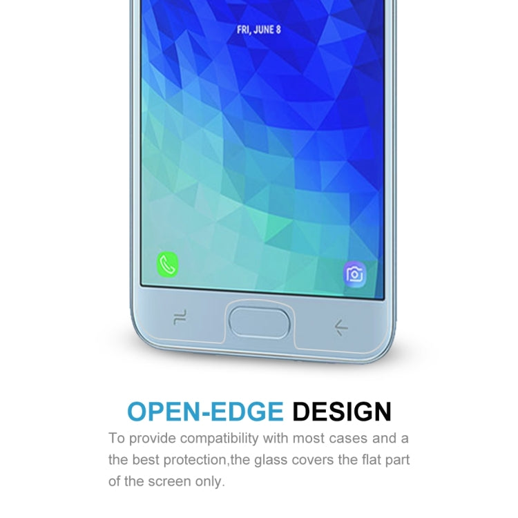 2PCS 9H 2.5D Tempered Glass Film for Galaxy J3 (2018)