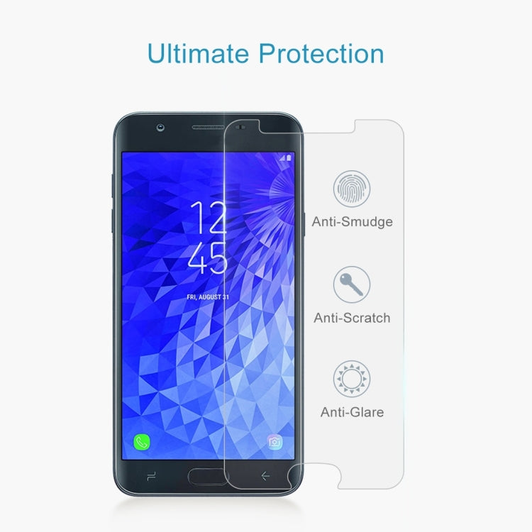 2PCS 9H 2.5D Tempered Glass Film for Galaxy J7 (2018)