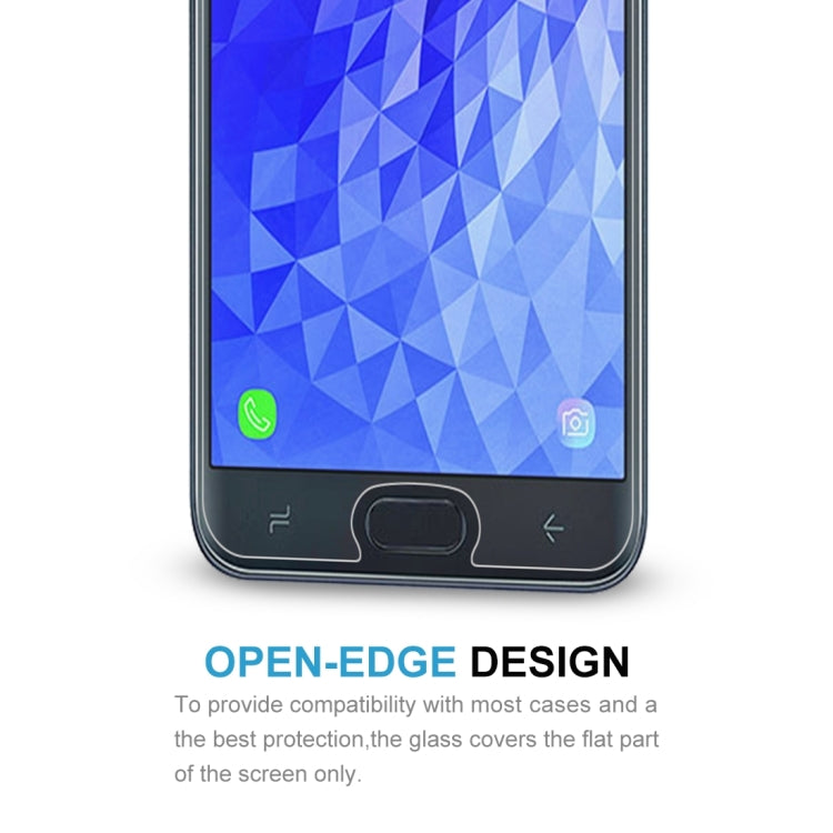 2PCS 9H 2.5D Tempered Glass Film for Galaxy J7 (2018)