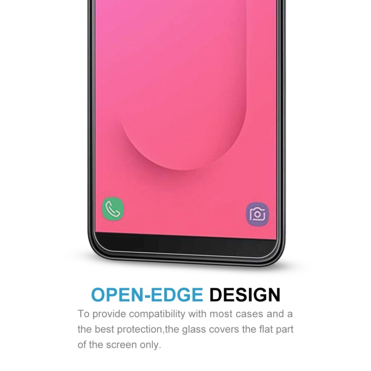10PCS 9H 2.5D Tempered Glass Film for Galaxy J8 (2018)
