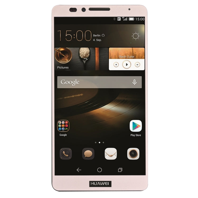 For Huawei  Mate 7 0.26mm 9H Surface Hardness Explosion-proof Silk-screen Tempered Glass Full Screen Film