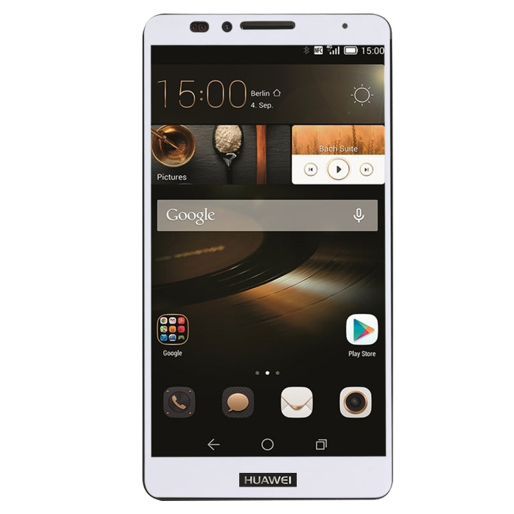 For Huawei  Mate 7 0.26mm 9H Surface Hardness Explosion-proof Silk-screen Tempered Glass Full Screen Film