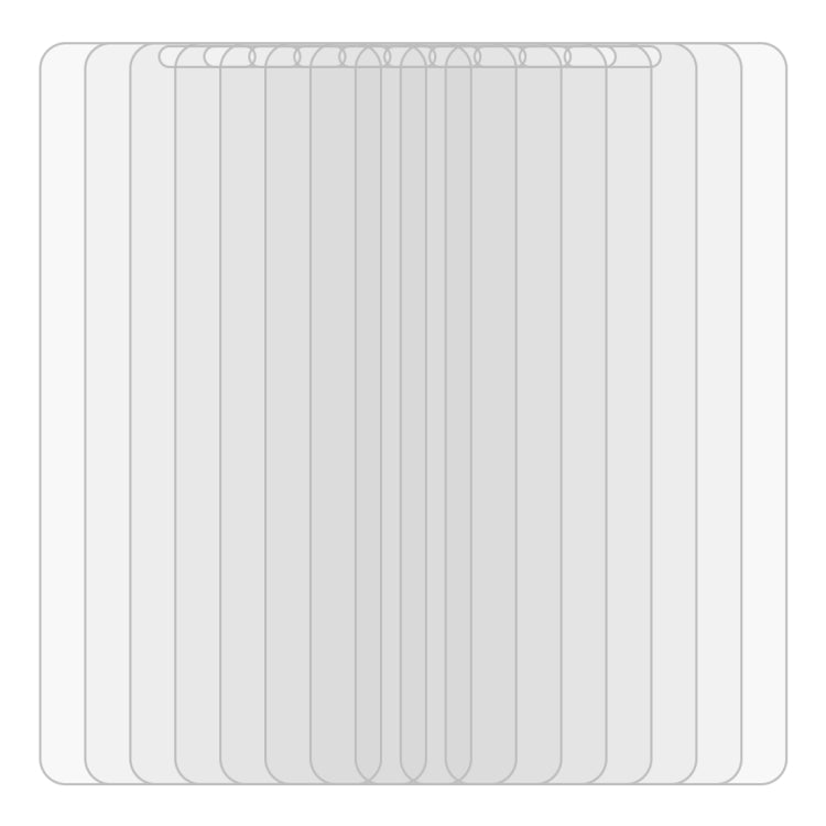 100 PCS 0.26mm 9H 2.5D Tempered Glass Film for OPPO AX5