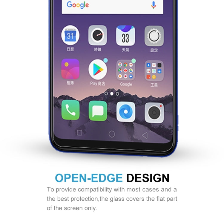 100 PCS 0.26mm 9H 2.5D Tempered Glass Film for OPPO AX5