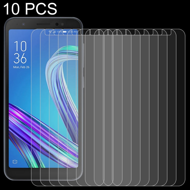 10 PCS 0.26mm 9H 2.5D Tempered Glass Film for ASUS ZenFone Live (L1) ZA550KL