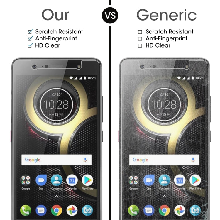 10 PCS 0.26mm 9H 2.5D Tempered Glass Film for Lenovo K8 Plus