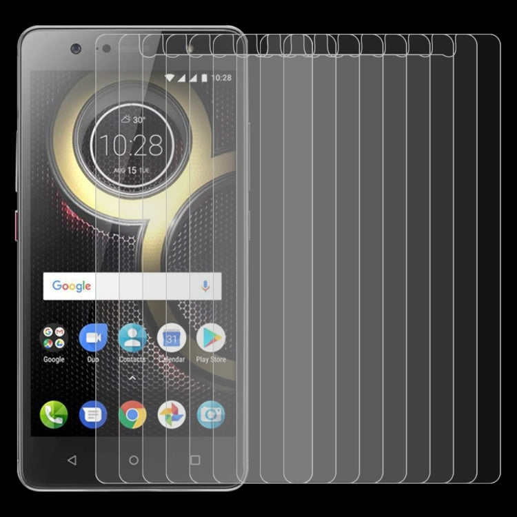 10 PCS 0.26mm 9H 2.5D Tempered Glass Film for Lenovo K8 Plus