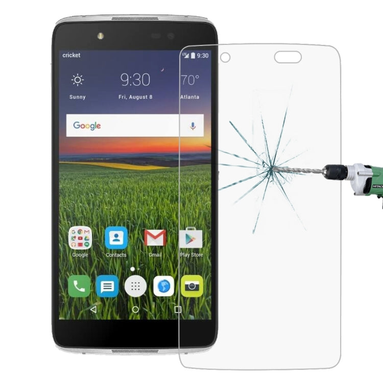 50 PCS for Alcatel Idol 4 0.26mm 9H Surface Hardness 2.5D Explosion-proof Tempered Glass Screen Film, No Retail Package
