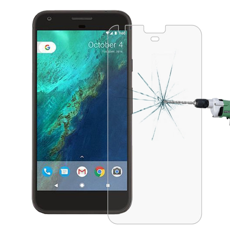 100 PCS for Google Pixel 0.26mm 9H Surface Hardness 2.5D Explosion-proof Tempered Glass Screen Film