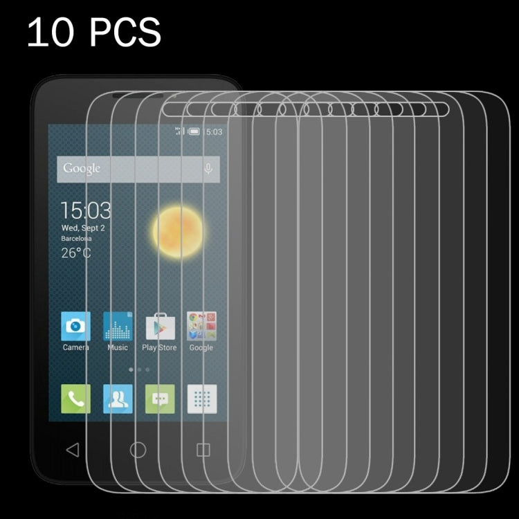 10 PCS for Alcatel One Touch Pixi First 0.26mm 9H Surface Hardness 2.5D Explosion-proof Tempered Glass Screen Film