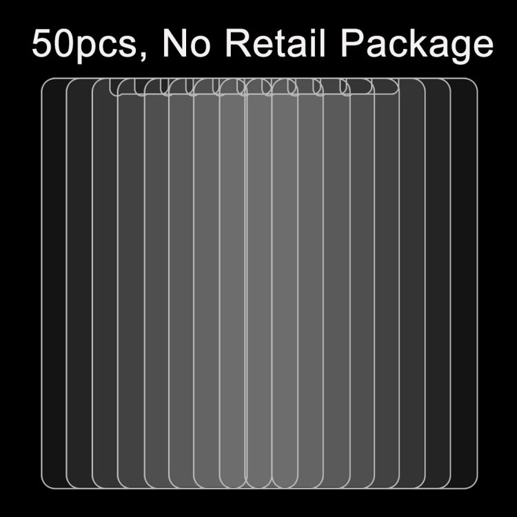 50 PCS for Huawei Honor Note 8 0.26mm 9H Surface Hardness 2.5D Explosion-proof Tempered Glass Screen Film, No Retail Package