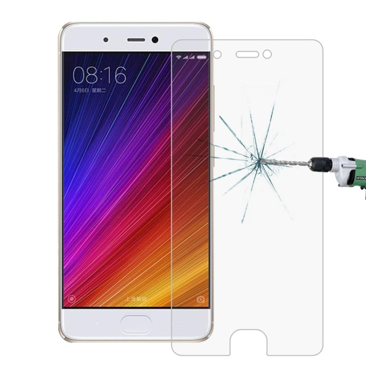 50 PCS for Xiaomi 5s 0.26mm 9H Surface Hardness 2.5D Explosion-proof Tempered Glass Screen Film, No Retail Package
