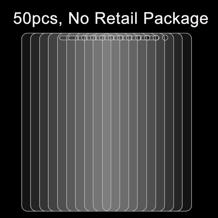 50 PCS for Xiaomi Mi 5s Plus 0.26mm 9H Surface Hardness 2.5D Explosion-proof Tempered Glass Screen Film, No Retail Package