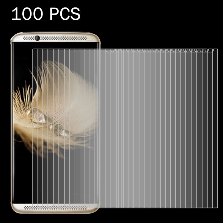 100 PCS for ZTE AXON 7 0.26mm 9H Surface Hardness 2.5D Explosion-proof Tempered Glass Screen Film