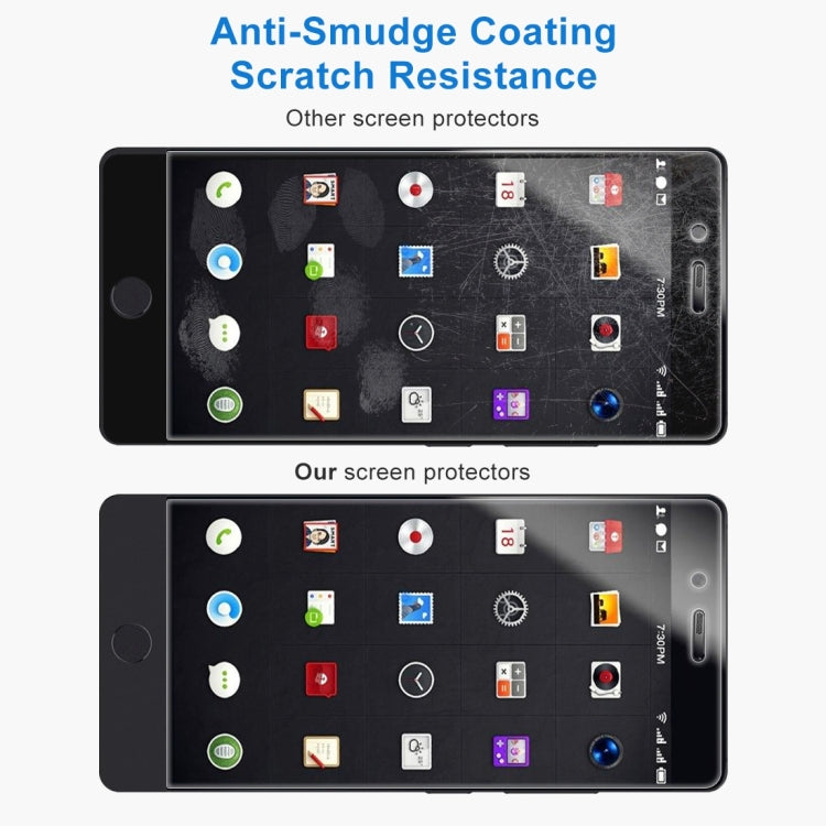 10 PCS Smartisan Nut Pro 0.26mm 9H Surface Hardness Explosion-proof Non-full Screen Tempered Glass Screen Film