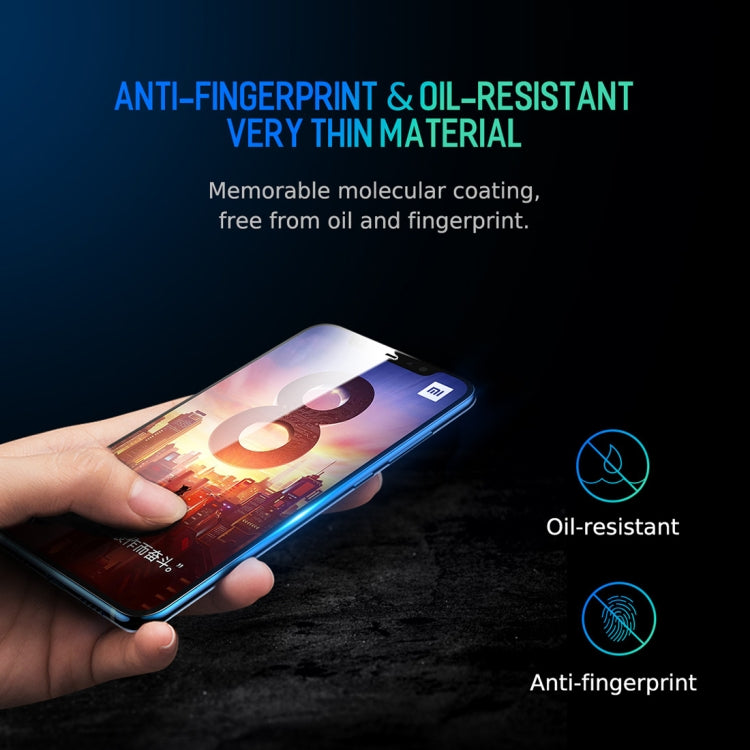 ROCK 0.18mm HD Curved Surface Full Screen Protector Hydrogel Film for Xiaomi Mi 8 / Mi 8 Explorer, TPU+PET Material