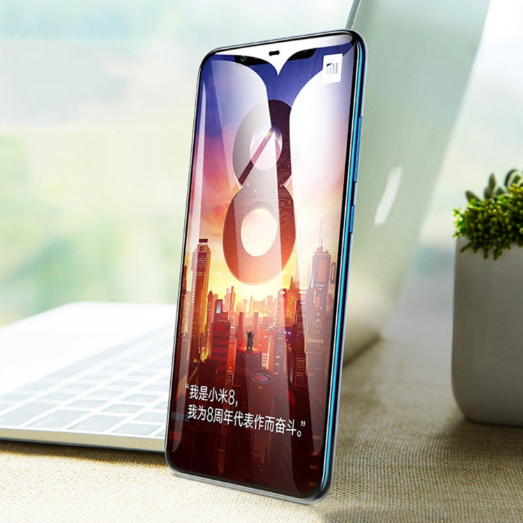 ROCK 0.18mm HD Curved Surface Full Screen Protector Hydrogel Film for Xiaomi Mi 8 / Mi 8 Explorer, TPU+PET Material