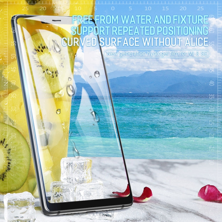 ROCK 0.18mm HD Curved Surface Full Screen Protector Hydrogel Film for Xiaomi Mi 8 SE, TPU+PET Material