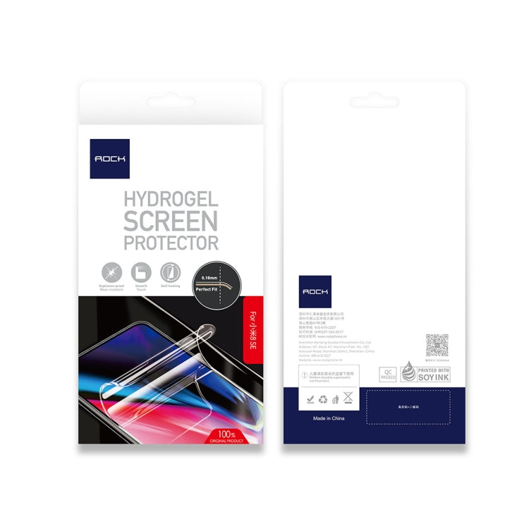 ROCK 0.18mm HD Curved Surface Full Screen Protector Hydrogel Film for Xiaomi Mi 8 SE, TPU+PET Material