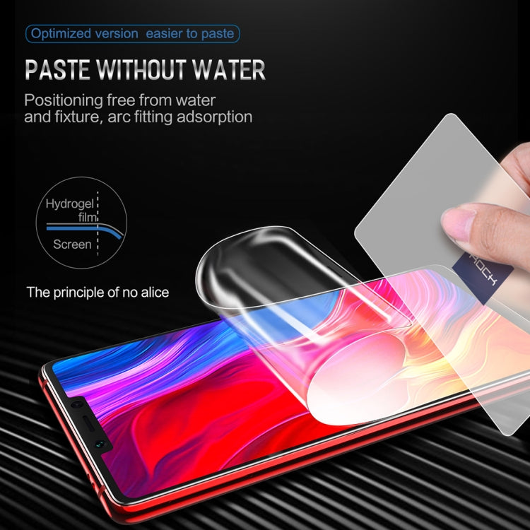 ROCK 0.18mm HD Curved Surface Full Screen Protector Hydrogel Film for Xiaomi Mi 8 SE, TPU+PET Material