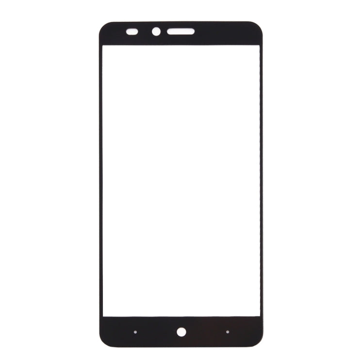 For ZTE  Zmax Pro / Z981 0.26mm 9H Surface Hardness Explosion-proof Colorized Silk-screen Tempered Glass Full Screen Film(Black)