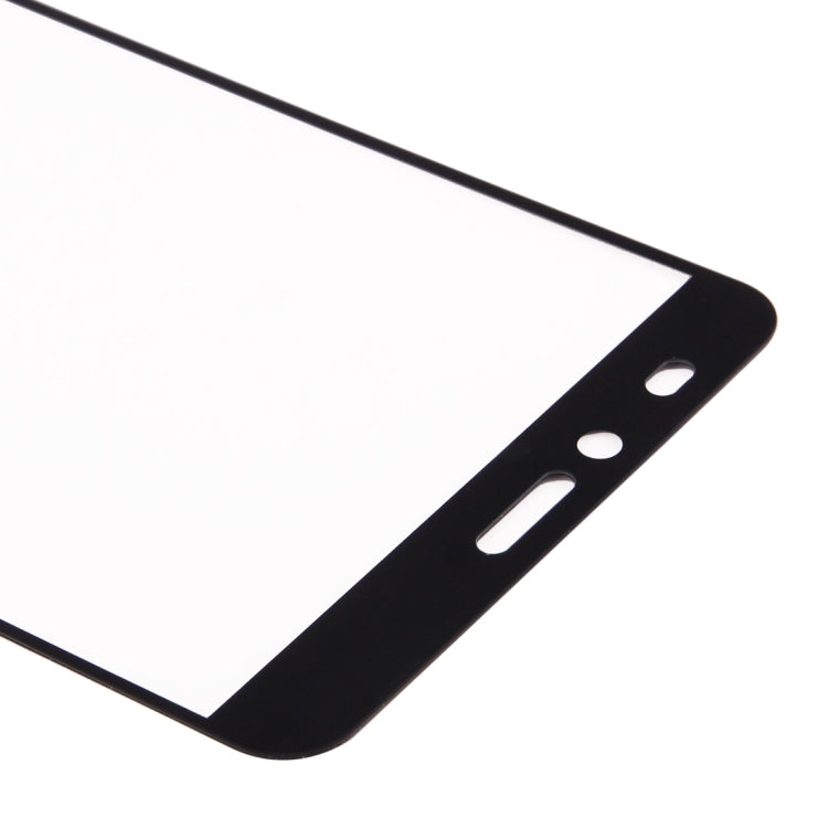 For ZTE  Zmax Pro / Z981 0.26mm 9H Surface Hardness Explosion-proof Colorized Silk-screen Tempered Glass Full Screen Film(Black)