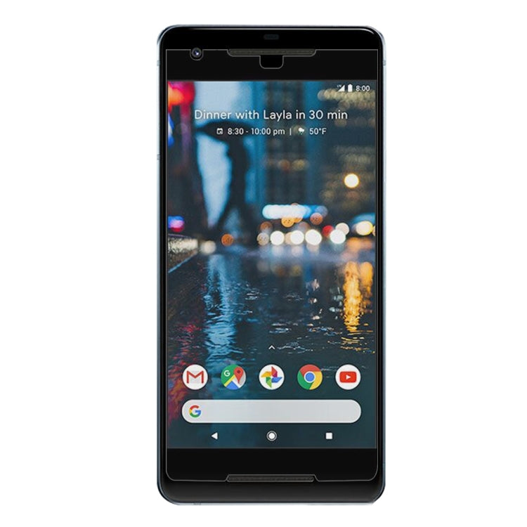 100 PCS for Google Pixel 2 0.26mm 9H Surface Hardness 2.5D Explosion-proof Tempered Glass Screen Film