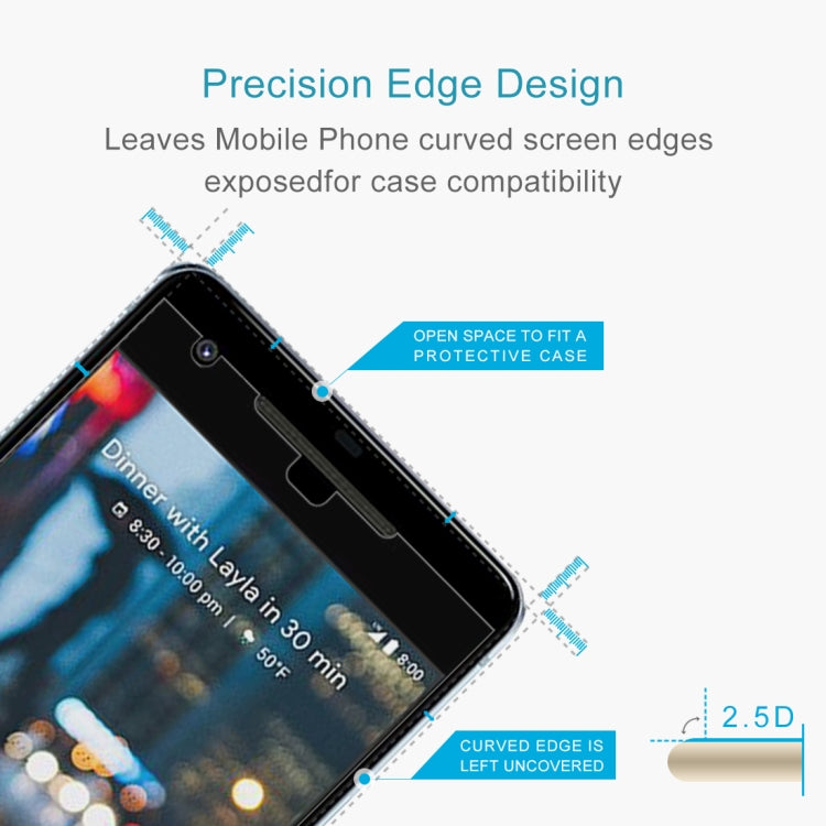 For Google Pixel 2 0.26mm 9H Surface Hardness 2.5D Explosion-proof Tempered Glass Screen Film