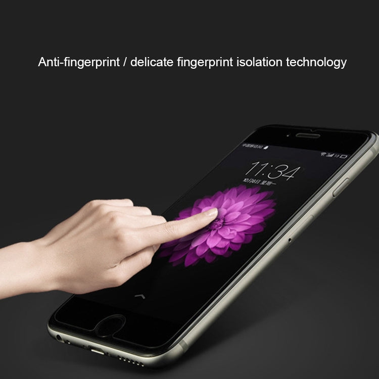 10 PCS 9H 2.5D Curved Edge Full Screen Tempered Glass Film for ZTE Nubia X(Black)