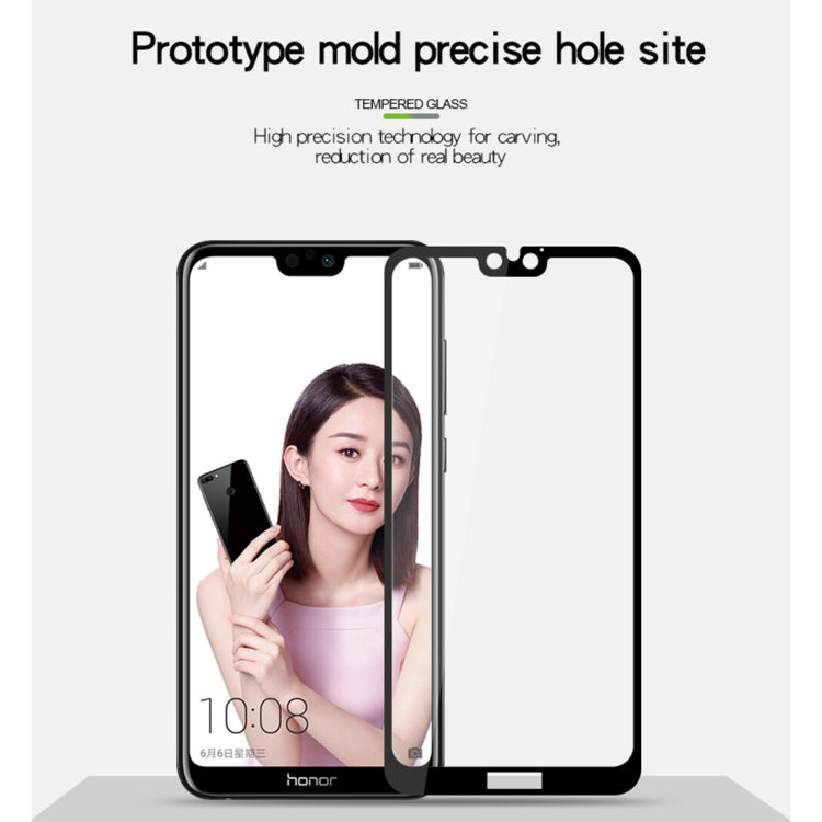 MOFI 9H Surface Hardness 2.5D Arc Edge Full Screen Tempered Glass Film for Huawei Honor 9i(Black)