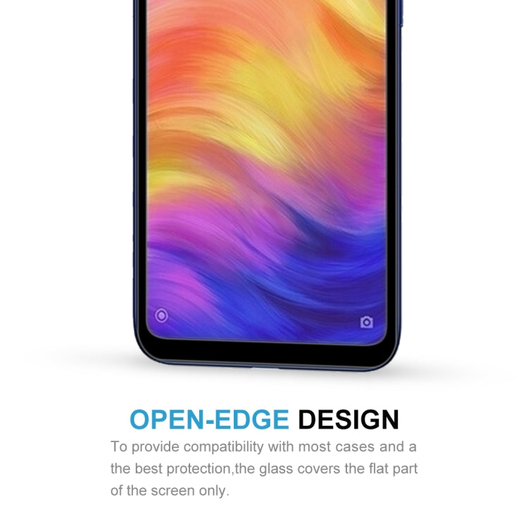 9H 9D Full Screen Tempered Glass Screen Protector for Xiaomi Redmi Note 7(Black)