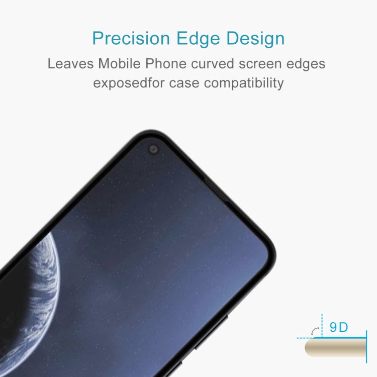 9H 9D Full Screen Tempered Glass Screen Protector for Nokia 8.1 Plus(Black)