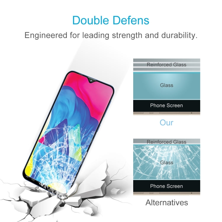 9H 9D Full Screen Tempered Glass Screen Protector for Galaxy M10(Black)