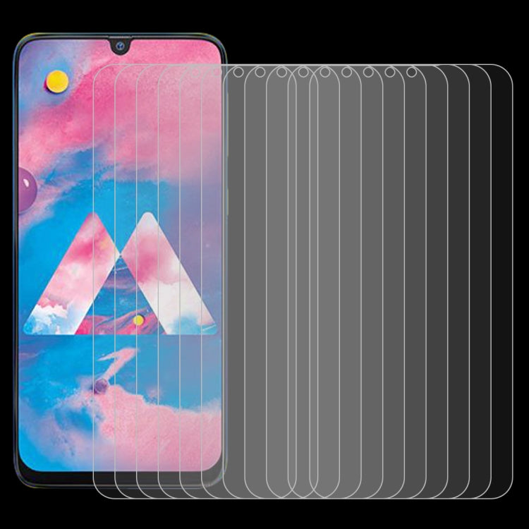 10 PCS 0.26mm 9H 2.5D Tempered Glass Film for Galaxy M30