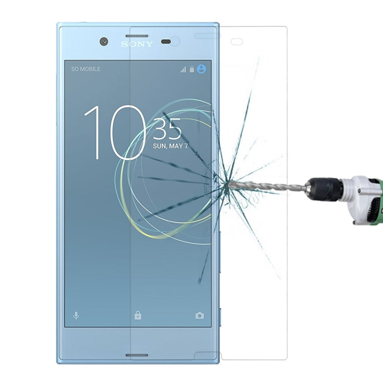 For Sony Xperia XZs 0.26mm 9H Surface Hardness Explosion-proof Non-full Screen Tempered Glass Screen Film