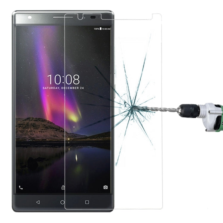 For Lenovo   Phab 2 Plus 9H Surface Hardness Non-full Screen Tempered Glass Screen Protector