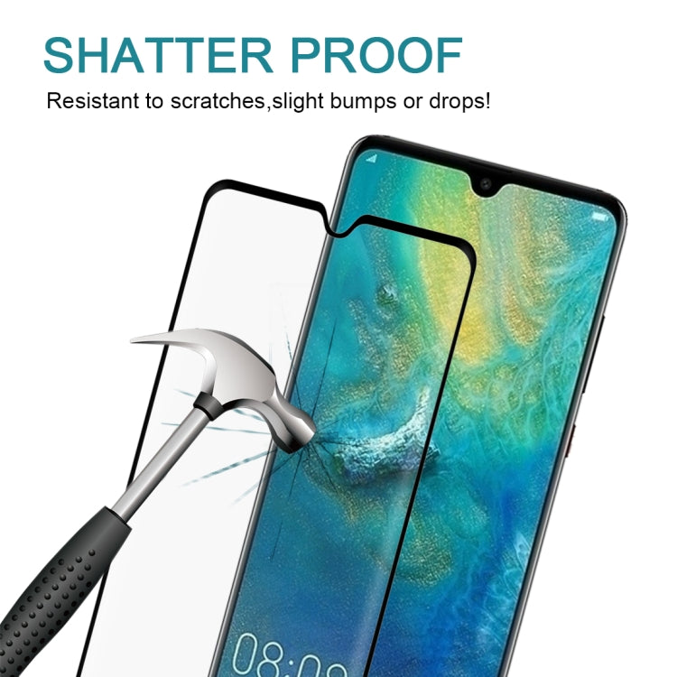 0.3mm 9H Surface Hardness 3D Curved Edge Full Screen Tempered Glass Film for Huawei Mate 20